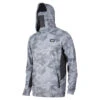 Pelagic Exo-Tech Hoody Grey Fish Camo