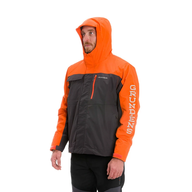 Grundens Grundéns Transmit Jacket Red Orange - Afbeelding 3
