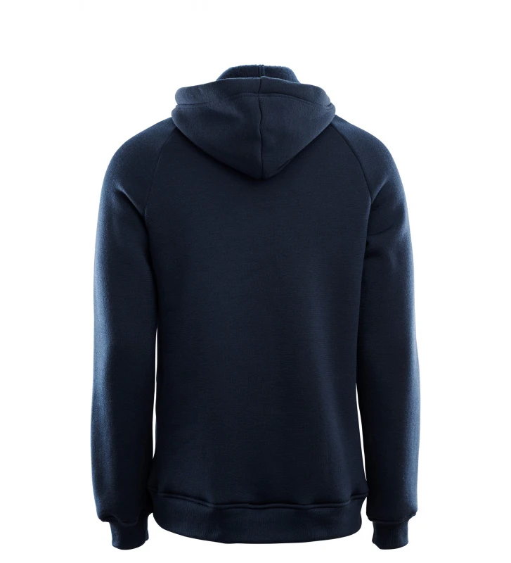 Aclima FleeceWool Hoodie Man Navy Blazer - Afbeelding 2
