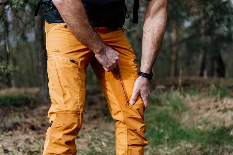 Lundhags Makke Ms Pant Gold/Dark Gold - Afbeelding 4