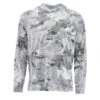 Simms SolarFlex Hoody - Print Cloud Camo Grey