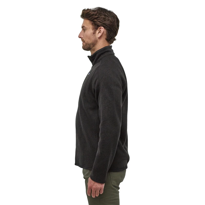 Patagonia M's Better Sweater 1/4 Zip Black - Afbeelding 4