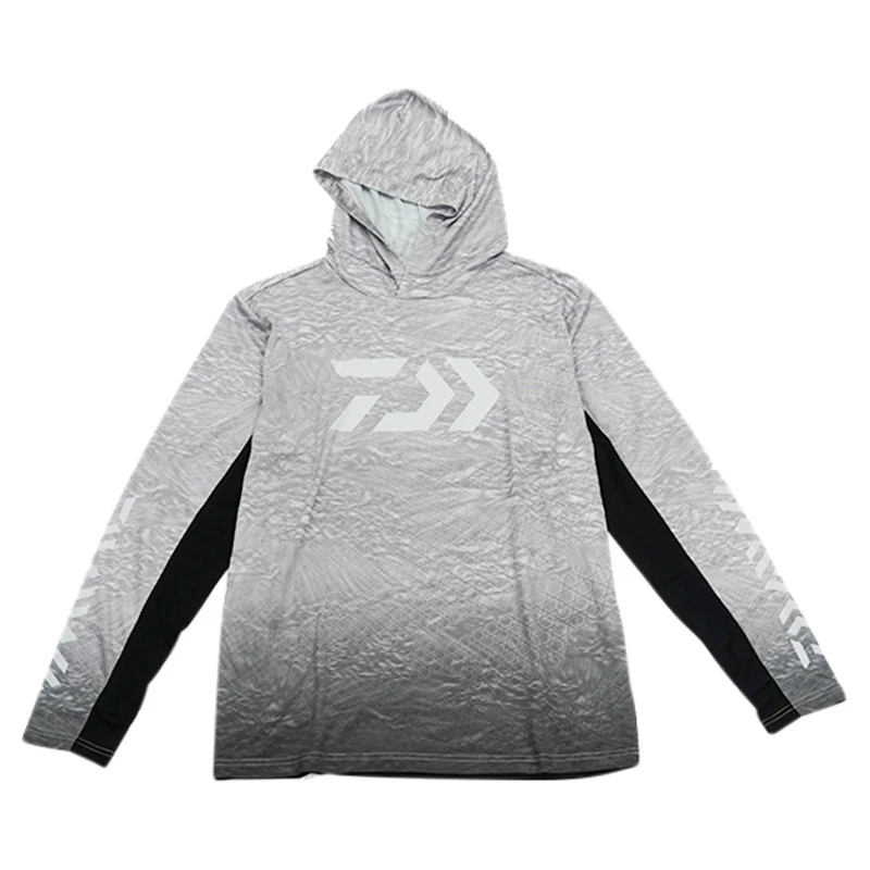 Daiwa Sun Protection Hoodie Gray