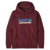 Patagonia P-6 Logo Uprisal Hoody Sequoia Red