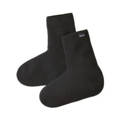 Patagonia Winter Weight Fleece Oversocks Black
