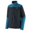 Patagonia M's L/S R1 Fitz Roy 1/4 Zip PIBL