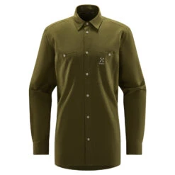 Haglöfs Curious Hemp Shirt Men Olive Green