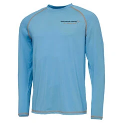 Savage Gear Aqua UV Long Sleeve Tee, Bonnie Blue