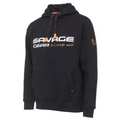 Savage Gear Cosmo Hoodie, Black Ink