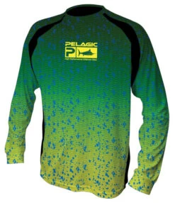Pelagic Vaportek LSL Technical Shirt Dorado Green