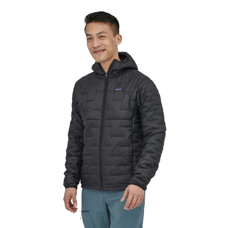 Patagonia M's Micro Puff Hoody BLK - Afbeelding 2